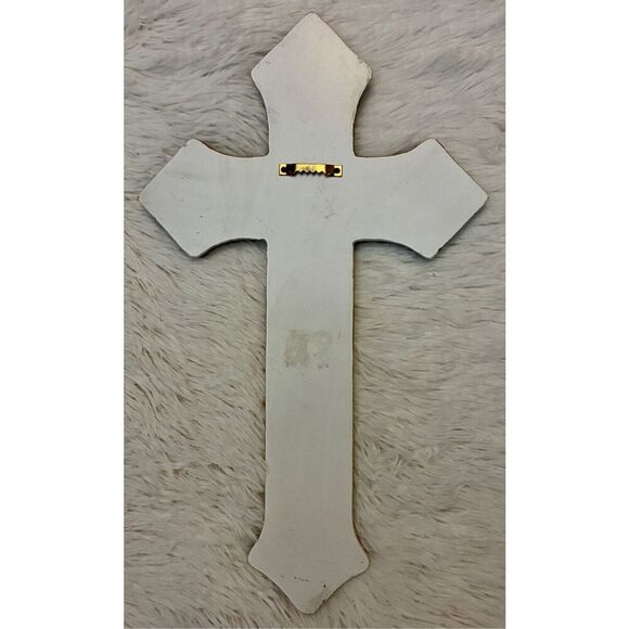 NWOT Montana West Hand Painted 16” United States Navy God Bless Wall Cross - Picture 5 of 8